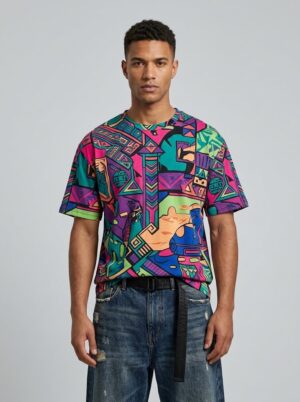 T-shirt graffiti
